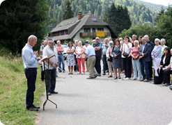 
Gedenkfeier anlässlich des 50. Jahrestages am 16. Juli 2018 Glashütte (Todtmoos) 
